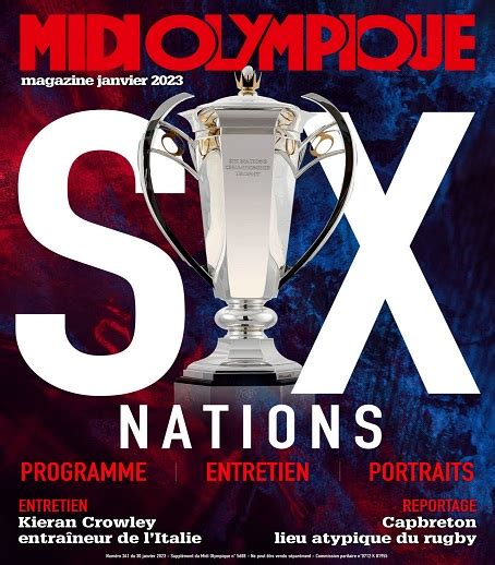 Midi Olympique Magazine N°241 Janvier 2023 Télécharger Des