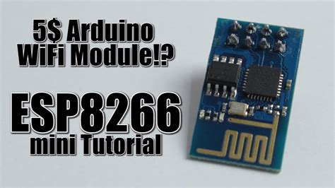 5 Arduino Wifi Module Esp8266 Mini Tutorialreview Arduino Wifi