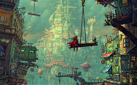 3840x2400 Colorful Fantasy City 4k Hd 4k Wallpapers Images