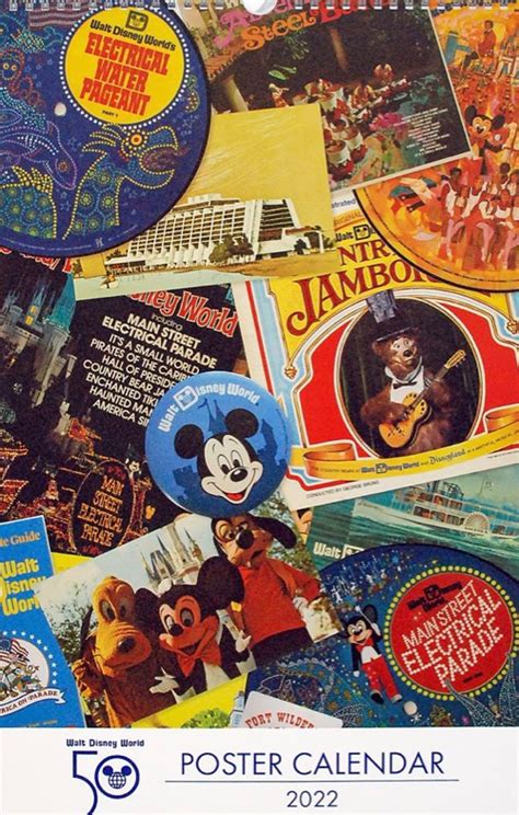 Walt Disney World Calendars Available On Shopdisney Including 50th