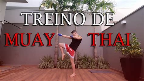 Treino De Muay Thai Em Casa Sem Equipamentos Para Derreter Gordura Youtube