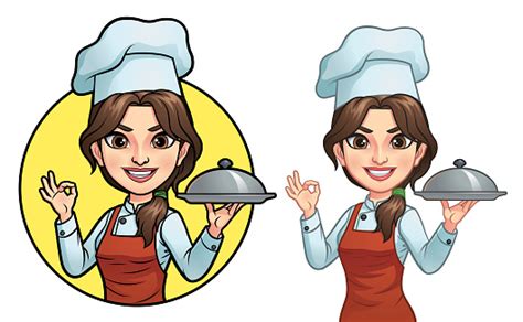 Cartoon Female Chef Stock Illustration Download Image Now Chef