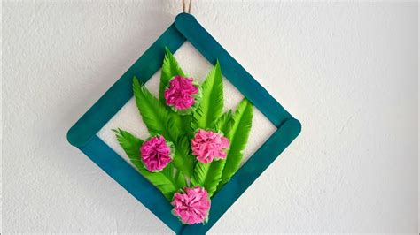 Diy Paper Flowers Wall Hangings Wall Decoration Ideas How To Make