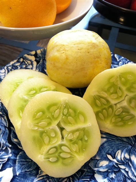 Have You Tried A Lemon Cucumber Before My Vegan Journal