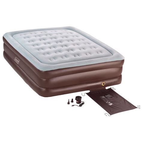 Find airbeds from single to high level in twin, full, and queen sizes so that you can enjoy the convenience coleman camping products bring to outdoor recreation. Coleman Double High QuickBed Queen Air Mattress with ...