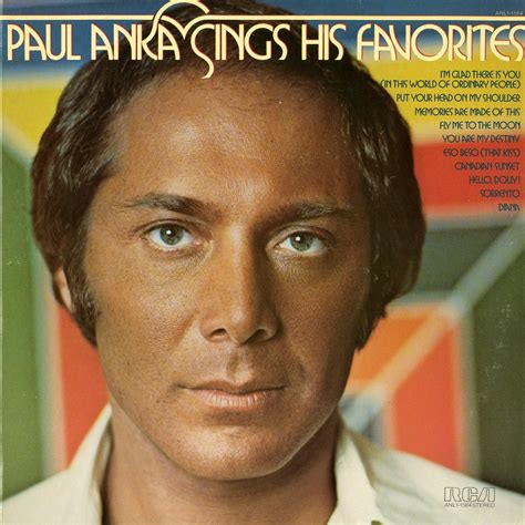 ‎sings His Favorites Album By Paul Anka Apple Music