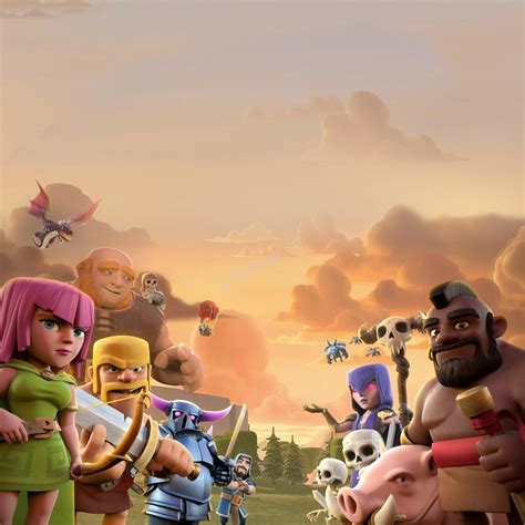 Clash Of Clans Troops Wallpaperhd Games Wallpapers4k Wallpapers