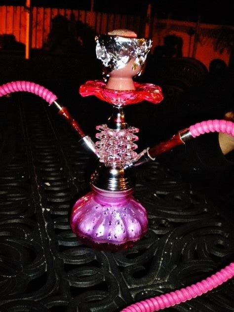 Pink Hookah Pipe With Diamantes Like Pinterest High Tea Pink And