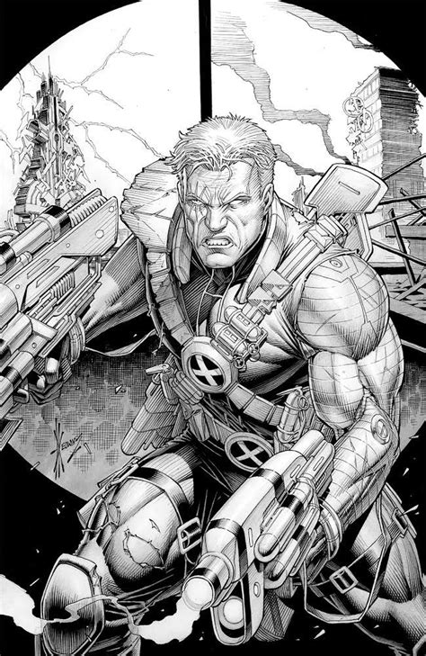 Cable 1 By Dale Keown Marvel Comics Art Marvel Coloring Marvel Artwork