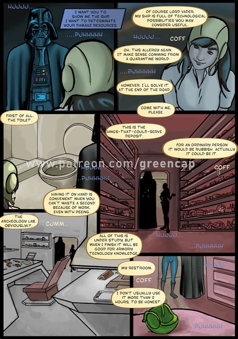 Post 3800597 Chellilonaaphra Comic Darthvader Greencap Starwars