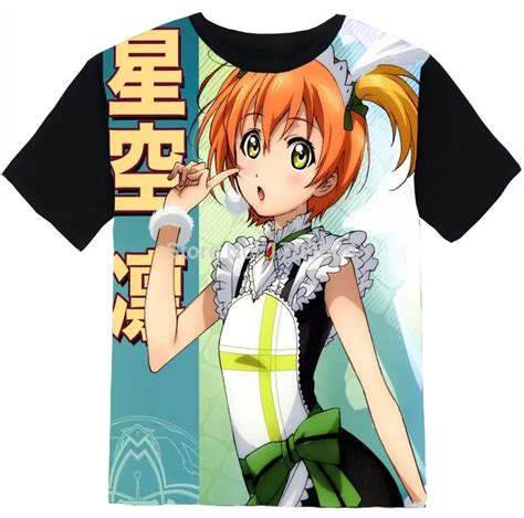 Free Shipping Anime Manga Love Live School Idol Project T Shirt Women