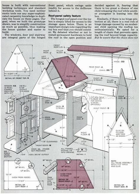 Doll House Plans Woodwork General 27 Creative Dollhouse Plans Awesome