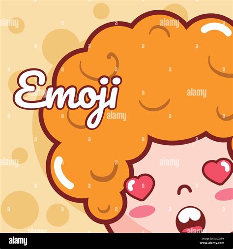Cute Boy Emoji Cartoon Stock Vector Image And Art Alamy