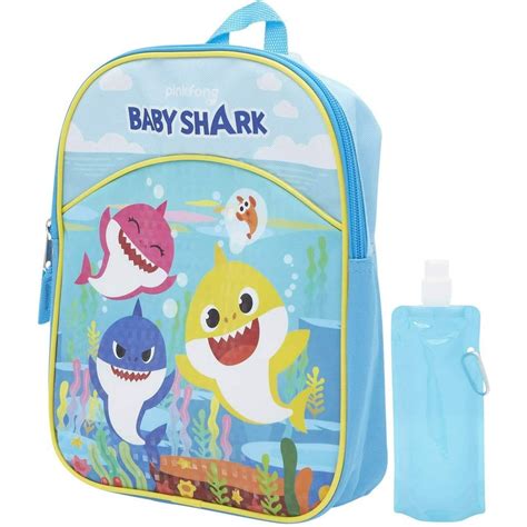 Pinkfong Baby Shark Backpack Combo Set Baby Shark 3 Piece Mini