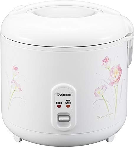 Zojirushi NS RPC18FJ Rice Cooker And Warmer 10 Cup Uncooked Tulip