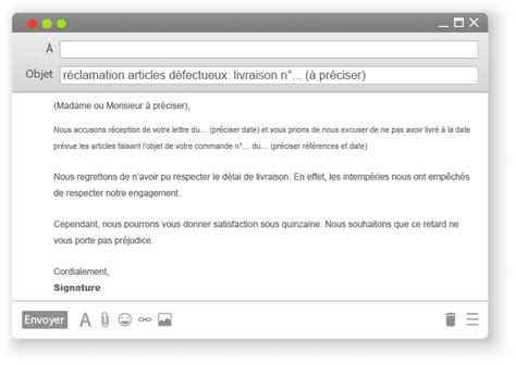 Lettre Type Dexcuse Pour Un Retard De Livraison