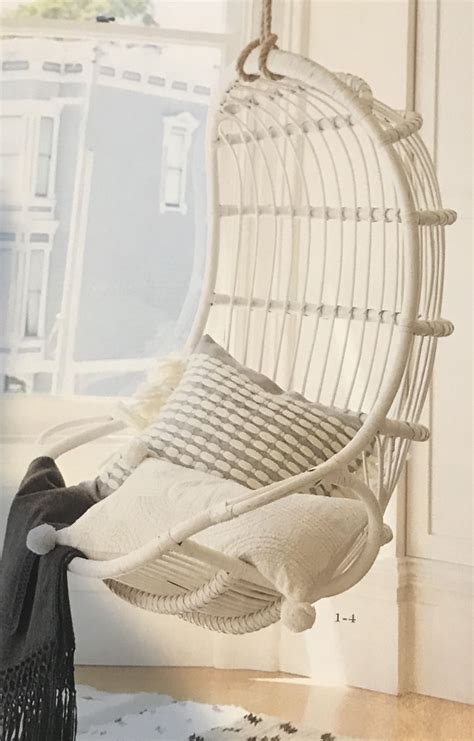 Serena And Lily Hanging Rattan Chair 498