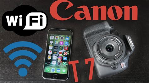 You also have the option to. Canon EOS Rebel T7 Wifi Setup - YouTube