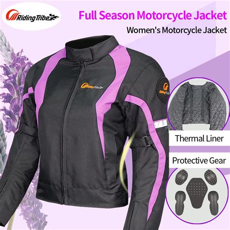 The price range you see among waterproof jackets does not just relate to the level of waterproofness. Riding Tribe Woman's Motorcycle Jacket Winter Clothing ...