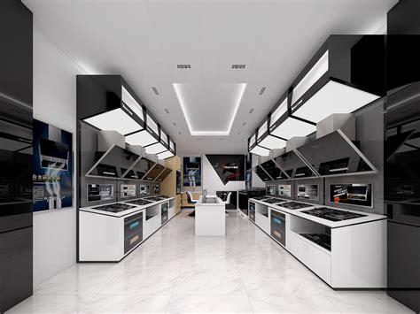 Every house is different, while some have very western looking interiors with grand central wall clocks, the london bridge paintings, figurines of salsa & ball room dancers and more at. Kitchen Appliances Store Interior Design & Retail Shop Display