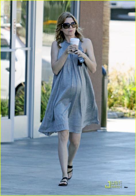 Ellen Pompeo Pregnant Coffee Run Photo 2031551 Ellen Pompeo