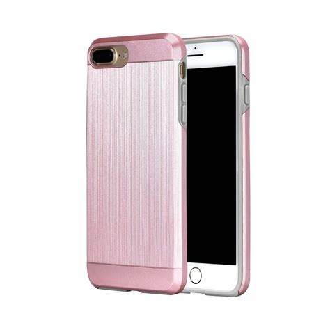 Onn Metallic Effect Rose Gold Case For Iphone 7 Plus8 Plus Walmart