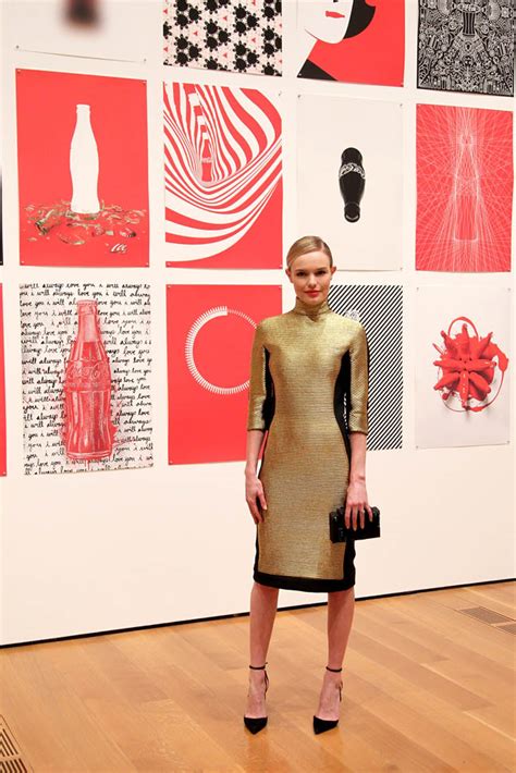 Kate Bosworths Gold Dress And Joe Manganiello At Coca Cola Exhibition In Atlantalainey Gossip