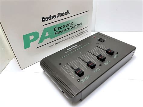 Radio Shack Electronic Reverb 32 1107 Realistic 32 1110 Bbd Reverb