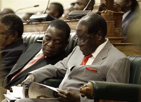 Who Is Crocodile Emmerson Mnangagwa Zimbabwes New President Nbc News