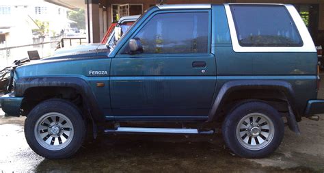 Selling, buying, and exchanging of used. Varieties Sells: Daihatsu Feroza - Yr 93