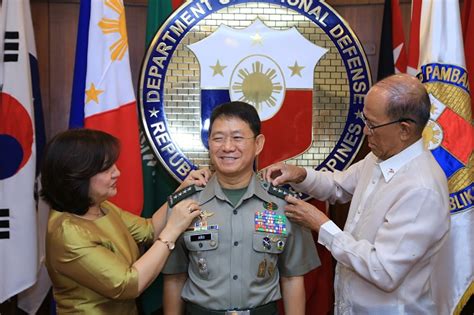 Afp Chief Gets His Fourth Star Inquirer News