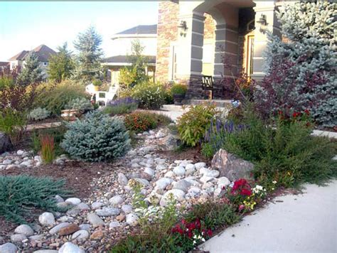 Texas Xeriscape Landscaping Front Yard Rocky Landscape