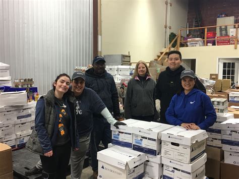 The food bank of the southern tier's warehouse receives and distributes millions of pounds of food every year. volunteer-amazon - Franklin Food Bank