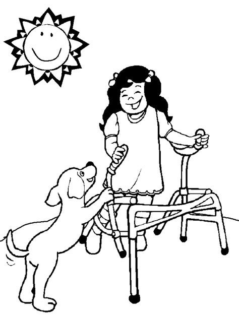 Download and print these outline of a person coloring pages for free. Disabilities 23 People Coloring Pages & Coloring Book