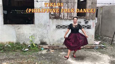 Tiklos Philippine Folk Dance Pe Presentation Solo Youtube