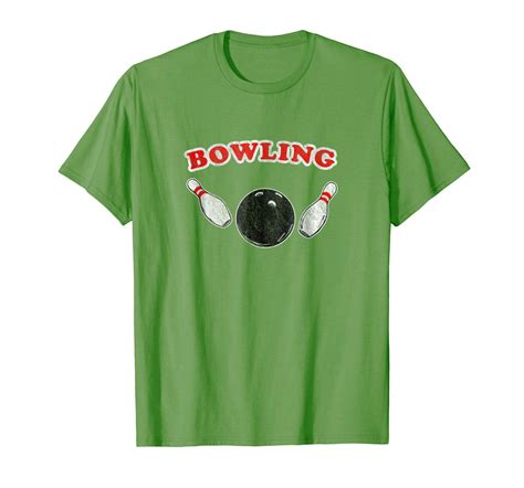 Funny Tee Old School Bowling Shirt Retro Bowling T Shirt Men T Shirts