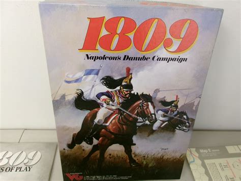 1809 Napoleons Danube Campaign Unpunched Victory Games War Game Ebay