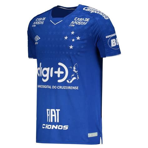Camisa Umbro Cruzeiro I Com Patroc Nio Futfanatics