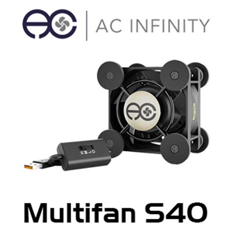 Ac Infinity Multifan Mini S40 40mm Quiet Usb Cooling Fan Av Australia