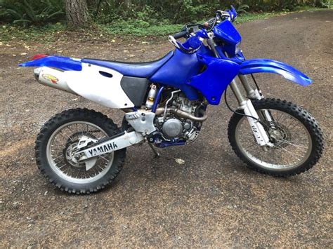Larger packing volume is stronger, lighter and has better tire clearance than conventional designs. 2001 Yamaha WR250F for Sale in Woodinville, WA - OfferUp