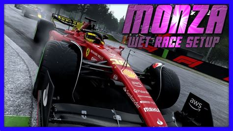 F1 22 Monza Wet Race Setup YouTube