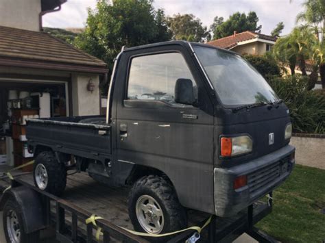 4x4 Honda Acty Japanese Mini Truck Utility Bed All Time 4wd Off