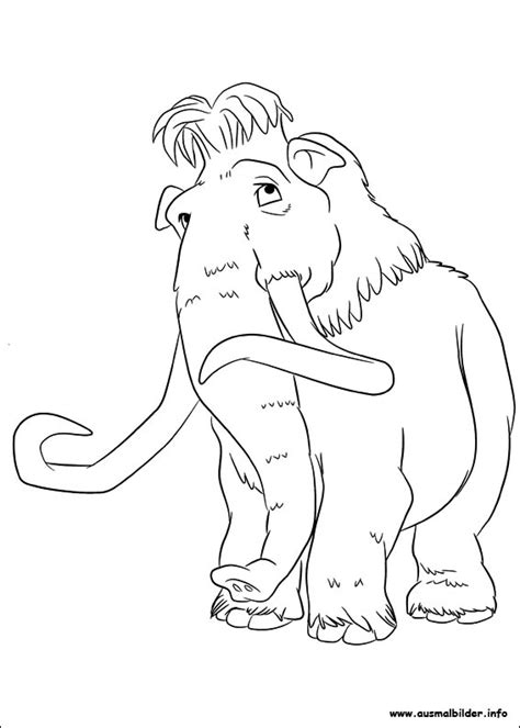Shira Ice Age 4 Coloring Pages Coloring Pages