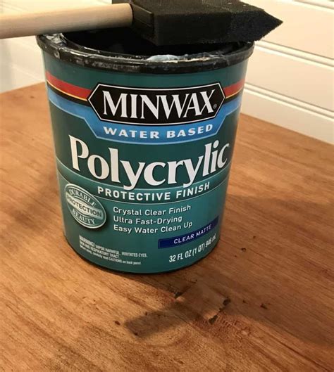 Can You Use Polycrylic To Seal Chalk Paint
