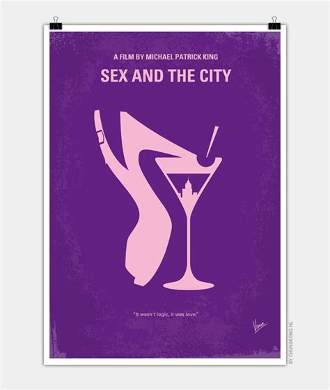 No308 My Sex And The City Minimal Movie Poster Chungkong