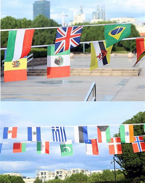 100 Countries String Flag International World Flags Bar Party Bunting