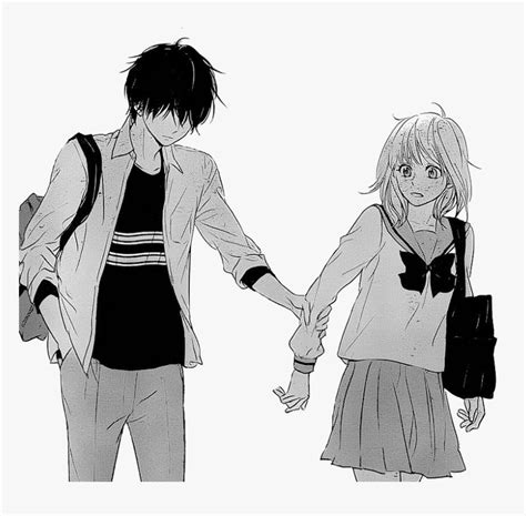 Anime Girl Hugging Sad Boy