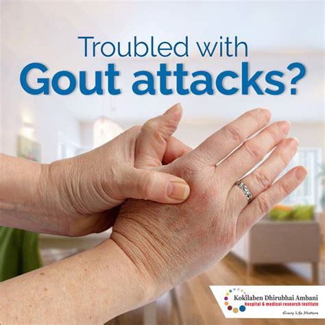Troubled With Gout Attacks Health Tips From Kokilaben Hospital