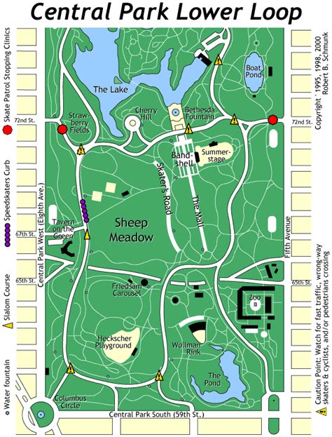 Simple Central Park Map
