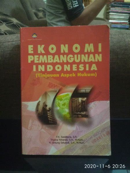 Jual Buku Original Ekonomi Pembangunan Indonesia Oleh FX Soedijana Di